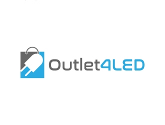 Outlet4LED logo design by jaize
