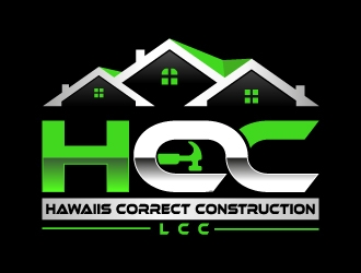 Hawaiis Correct Construction LLC logo design by MUSANG
