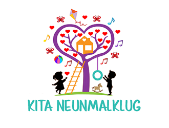 KITA neunmalklug logo design by Optimus