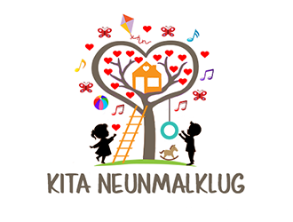 KITA neunmalklug logo design by Optimus