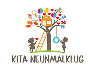 KITA neunmalklug logo design by Optimus