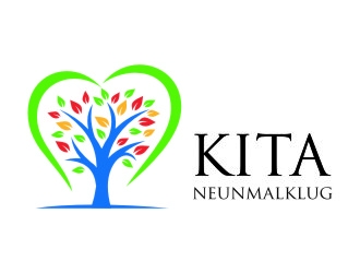 KITA neunmalklug logo design by jetzu