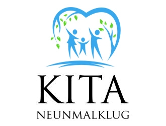 KITA neunmalklug logo design by jetzu