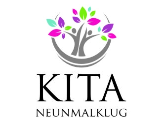 KITA neunmalklug logo design by jetzu