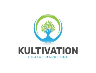 Kultivation Digital Marketing logo design by Einstine