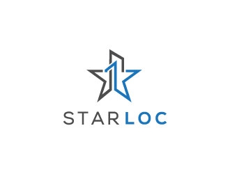 StarLOC logo design by jishu