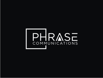 Phrase Communications logo design by narnia