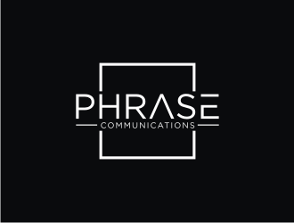 Phrase Communications logo design by narnia