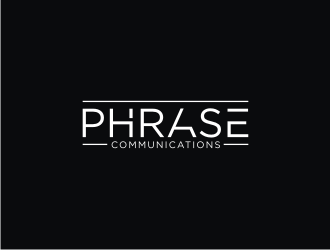 Phrase Communications logo design by narnia