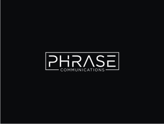 Phrase Communications logo design by narnia