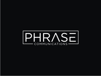 Phrase Communications logo design by narnia