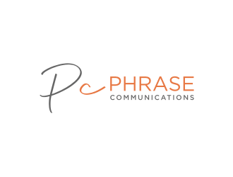 Phrase Communications logo design by bricton