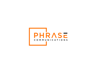 Phrase Communications logo design by ndaru