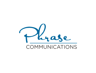 Phrase Communications logo design by BintangDesign
