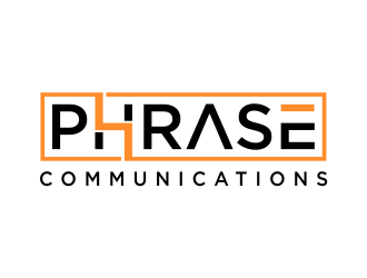 Phrase Communications logo design by cahyobragas