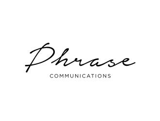 Phrase Communications logo design by asyqh
