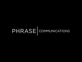 Phrase Communications logo design by Editor