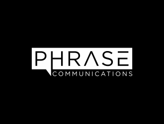 Phrase Communications logo design by Editor