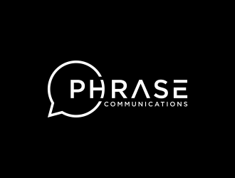 Phrase Communications logo design by Editor