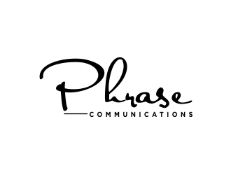 Phrase Communications logo design by evdesign