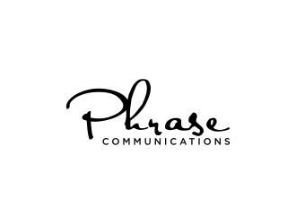 Phrase Communications logo design by RIANW