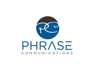 Phrase Communications logo design by BintangDesign