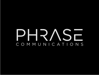Phrase Communications logo design by BintangDesign