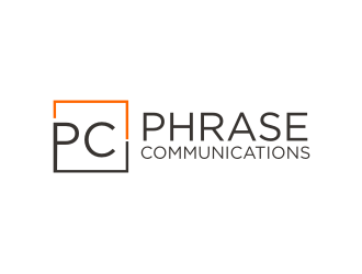 Phrase Communications logo design by BintangDesign