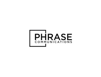 Phrase Communications logo design by agil