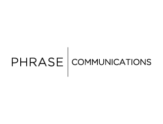 Phrase Communications logo design by BrainStorming