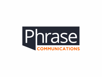 Phrase Communications logo design by scolessi