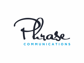 Phrase Communications logo design by scolessi