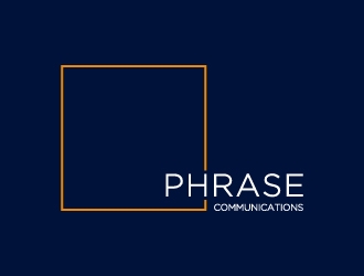 Phrase Communications logo design by BrainStorming