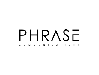 Phrase Communications logo design by kimora