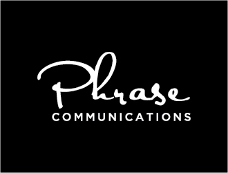 Phrase Communications logo design by Fear