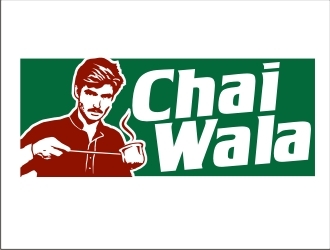ARHAD KHAN CHAI WALA logo design by GURUARTS