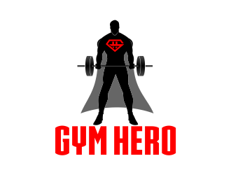 Gym Hero logo design by beejo