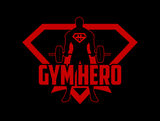 Gym Hero logo design by beejo