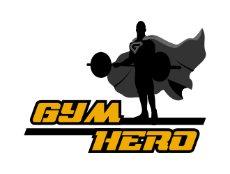 Gym Hero logo design by Kruger