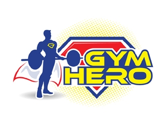 Gym Hero logo design by MAXR