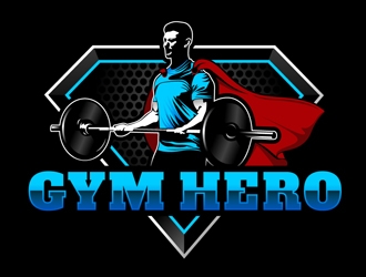 Gym Hero logo design by DreamLogoDesign