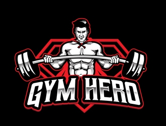 Gym Hero logo design by DreamLogoDesign