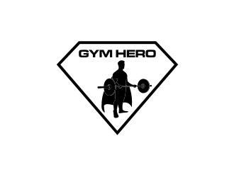 Gym Hero logo design by sodimejo