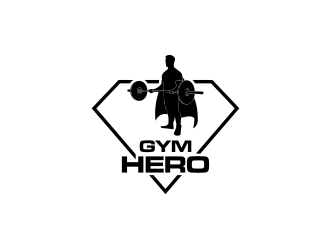 Gym Hero logo design by sodimejo