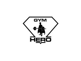Gym Hero logo design by sodimejo