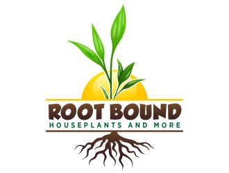 Root Bound  - Houseplants and More logo design by Suvendu