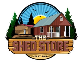 The Shed Store  logo design by Suvendu
