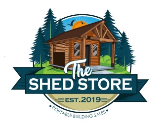 The Shed Store  logo design by Suvendu