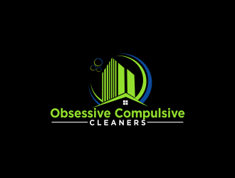 Obsessive Compulsive Cleaners  logo design by Greenlight