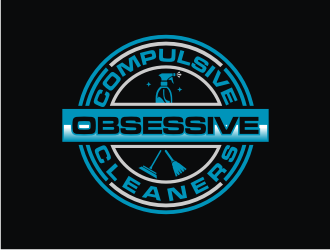 Obsessive Compulsive Cleaners  logo design by vostre